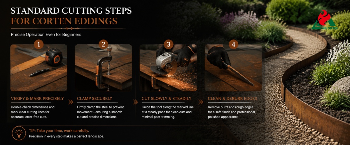 Corten Steel Edging Wapamwamba